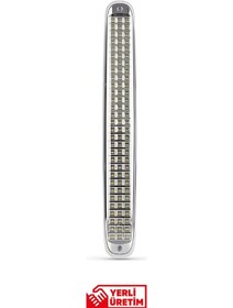 Resim Tuna Şarj Edilebilir 90 Led Li Işıldak Güçlü Işık, Uzun Pil Ömrü, Taşınabilir Acil Durum Lambası Beyaz 