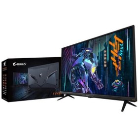 Resim AORUS FV43U 43" 144 Hz 1 MS HDMI DP Type-C HDR10 LED Oyuncu Monitörü 