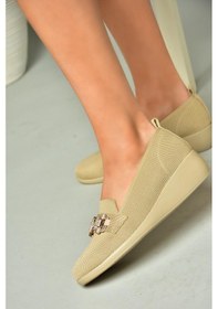 Resim Fox Shoes U820019857 Ten Triko Kadın Ayakkabı Ten-triko Ten Rengi 