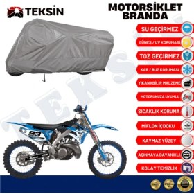 Resim Teksin Tm Racing En 200 Fi Motosiklet Brandası Motor Branda (A+ Kalite) 