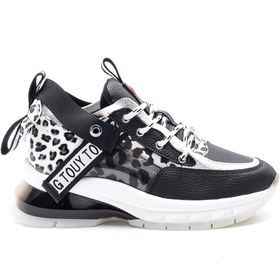 Resim Kadın Desenli Sneaker 