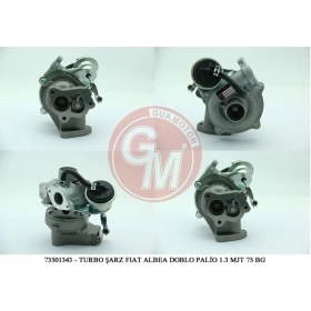 Resim Turbo Şarj Fıat Albea Doblo Palio Punto Fıorino Punto Evo 1.3 Mjt 1970-1975 Bg 73501343 71724701 93191993 