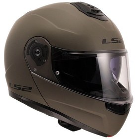 Resim Ls2 Strobe 2 Mat Kum Kask Mat Kum 