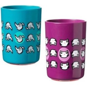 Resim Tommee Tippee Devrilmez Bardak 190 ML 6 Ay+ Çok Renkli 