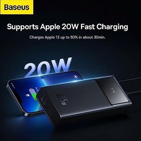 Resim Baseus Star Lord 22.5 W 20000 mAh Hızlı Şarj Powerbank 