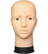 Resim Lebıhmurah Wg2341 Manken Düz Kafa Uygulaması Makyaj Masajı Eğitim Modeli Kirpik Uzatma 