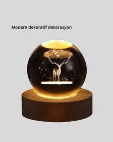 Resim Techmrt Geyik Küre Kristal 