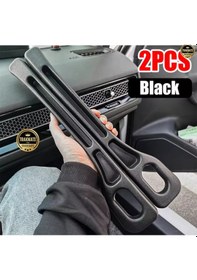 Resim Skoda Octavia 2020-2021-2022-2023-2024-2025 Araba Koltuk Arası Boşluk,doldurucu,organizer , İki Adet Siyah Araç İçi,düzenleyici 