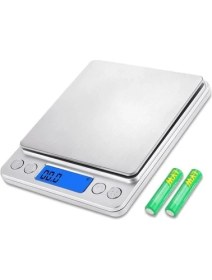 Resim Ozcmax Kuyumcu Terazisi Profesyonel Dijital 2000 gr Hasas Terazi 0.1 gr 