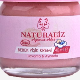 Resim Natural'iz Beauty Doğal Bebek Pişik Kremi Lavanta+aynısefa 