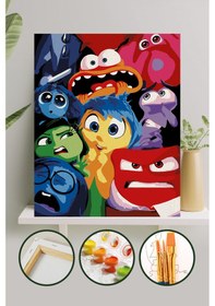 Resim Sayılarla Boyama Tuval Seti 40x50 Cm - Ters Yüz 