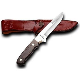 Resim Bora Knives - M-305 Albatross Wenge Saplı Bıçak Kahverengi - Gümüş 