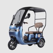 Resim Arora Rüzgar PRO 3 Tekerlekli 5 Akülü Elektrikli Motosiklet - Mavi 