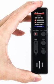 Resim Kingboss Led Ekranlı KB-95 64 GB Ses Kayıt Cihazı,35 Saat Kesintisiz Kayıt, Ses Sensörlü 