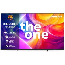 Resim Philips Ambilight TheOne 75PUS9000 4K UHD QLED 189cm 75" Smart TV Dolby Vision TitanOS 