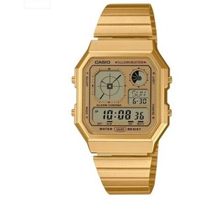 Resim Casio A130weg-9adf Erkek Kol Saati Altın - Gri 