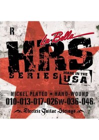 Resim La Bella Lb-hrs-r Elektro Gitar Teli 10-46 Standart Regular Set Çok Yönlü 