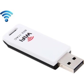 Resim Kkbucket 2,4 Ghz / 5 Ghz Çift Bant Desteği 802.11AC USB Wifi Kablosuz Adaptör (Yurt Dışından) 