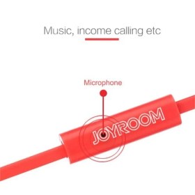 Resim Joyroom Je-106 Mikrofonlu Kulakiçi Kulaklık-Beyaz 