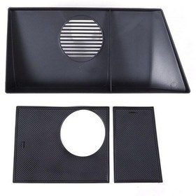 Resim Anjiexun Orta Konsol Düzenleyici Ekran Arkası Saklama Kutusu 