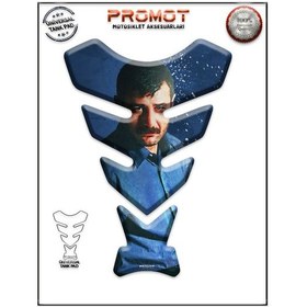 Resim Motosiklet 3d Kabartmalı Üniversal Tankpad 273 