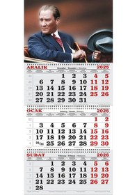 Resim 2026 Yılı Gemici Takvimi-atatürk Otomobilde 