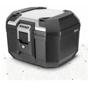 Resim Shad Tr41 Terra Arka Çanta Siyah Gümüş 41lt 