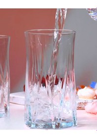 Resim La V Zoe Su,meşrubat Bardağı 480 Cc 6'lı Set Cam 