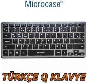 Resim Microcase 2in1 Kablosuz ve Bluetooth Türkçe Klavye Mouse Set Şarjlı - AL4285 