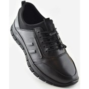 Resim Ispartalılar 706 Tam Ortopedik Kauçuk Kaymaz Taban Hakiki Deri Kışlık Erkek Ayakkabı 