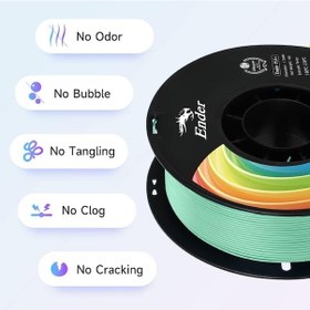 Resim Creality Ender Pla+ Filament Yeşim 1.75mm 1kg 