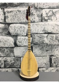 Resim Minyatür Bağlama Saz Masa Üstü Enstrüman 