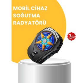 Resim Hopinip Dijital Göstergeli Evrensel Telefon Soğutma Fanı - Lisinya 