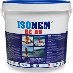 Resim Pamukkale Isonem Be 89 Likit Kauçuk Membran 5 kg Siyah 