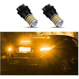 Resim Besthome1 2 Adet 3157 Led Tekerlek Işığı - 54smd+3smd, 9-30v, 360 Aydınlatma, Fren/arka Park/ıçin 