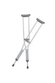 Resim Genel Markalar 1 Yuvarlak Profil Demir Koltuk Değneği Alüminyum Uzunluk Ayarlı 