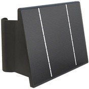 Resim Springsun Güneş Enerjili Led Duvar Aydınlatıcısı, İki Yönlü Işık, Enerji Tasarruflu, Su Geçirmez, Dört Işık Demeti, İzsiz Çivi Hediyeli Siyah 