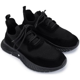 Resim Tamer Tanca Kadın Deri & Tekstil Siyah Süet Sneakers & Spor Ayakkabı 1123 6000 Bn Ayk Y25 Syh Suet/syh Trk Siyah 