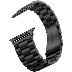 Resim Ardemix Watch Ultra 49mm Clo- Band-04 Metal Kordon-siyah 