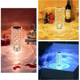 Resim Bodrum Ekipman Sevgililer Günü Için Hediye Kristal Lamba Sevgiliye Hediye USB Şarjlı Gece Lam - ER001Y-53EHZ 