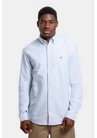 Resim Tommy Jeans Erkek Gömlek-dm0dm21298 Mavi 