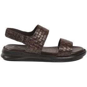 Resim Pierre Cardin Kahve Lastikli Hafif Erkek Günlük Sandalet Pc-7334 M Kahve 