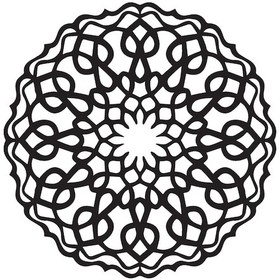 Resim Çiçek Deseni Oto-motor-laptop-duvar-dekor Tip 8 20 X 20 Cm 