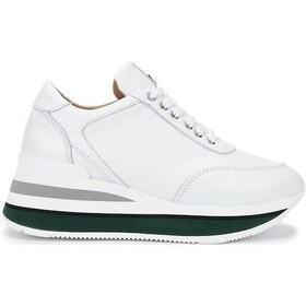 Resim Tamer Tanca Kadın Hakiki Deri Beyaz Sneakers & Spor Ayakkabı 923 1200 Bn Ayk Y25 Beyaz Dr Beyaz 