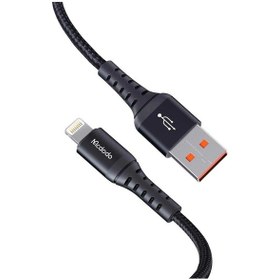 Resim Mcdodo CA-2261 3A 1 MT Lightning Hızlı Data-Şarj Kablo Siyah 