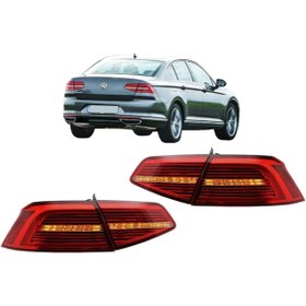 Resim Volkswagen Passat B8 Hıghlıne Led Stop Seti 