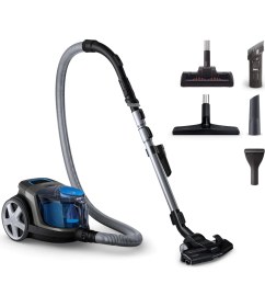 Resim FC9332/07 Turbo Başlıklı Power Pro Torbasız Süpürge | Hepa 13 Alerjik Filtreli - Güçlü Emiş Gücü + Mutfak Tartısı 