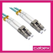 Resim cabex - Om3 Lc-lc Dublex Fiber Optik Patchcord Multimode 10 Mt 