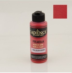 Resim Cadence Akrilik Boya 120 Ml. 7550 Çilek Kırmızı 