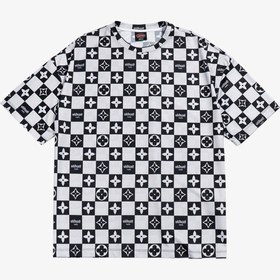 Resim UKHWD SUPPLY Ukhwd Monogram Drytech Oversize Erkek Tişört Uk1159tssy 